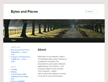 Tablet Screenshot of bytesandpieces.org
